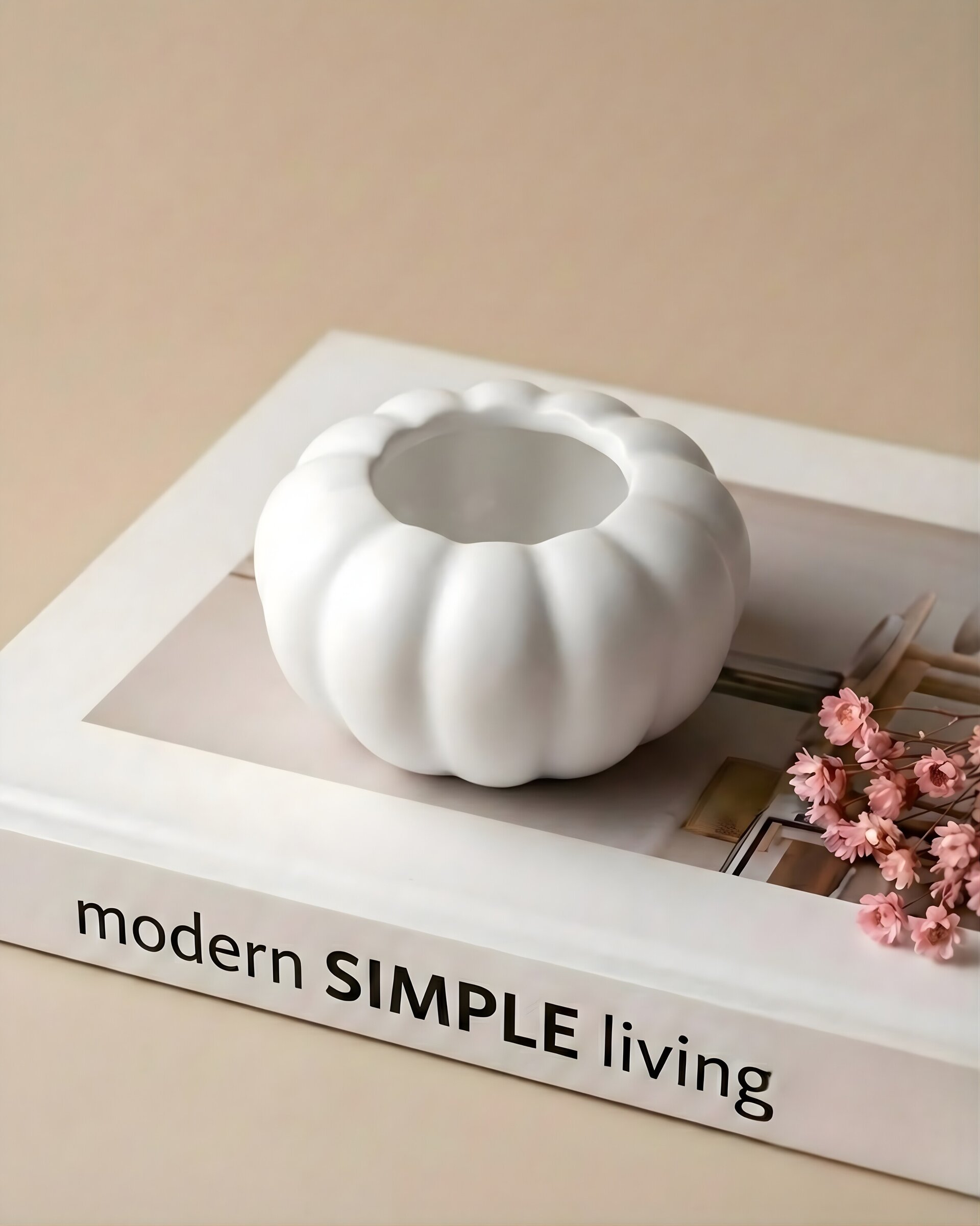 CALABAZA | Portavelas - 2