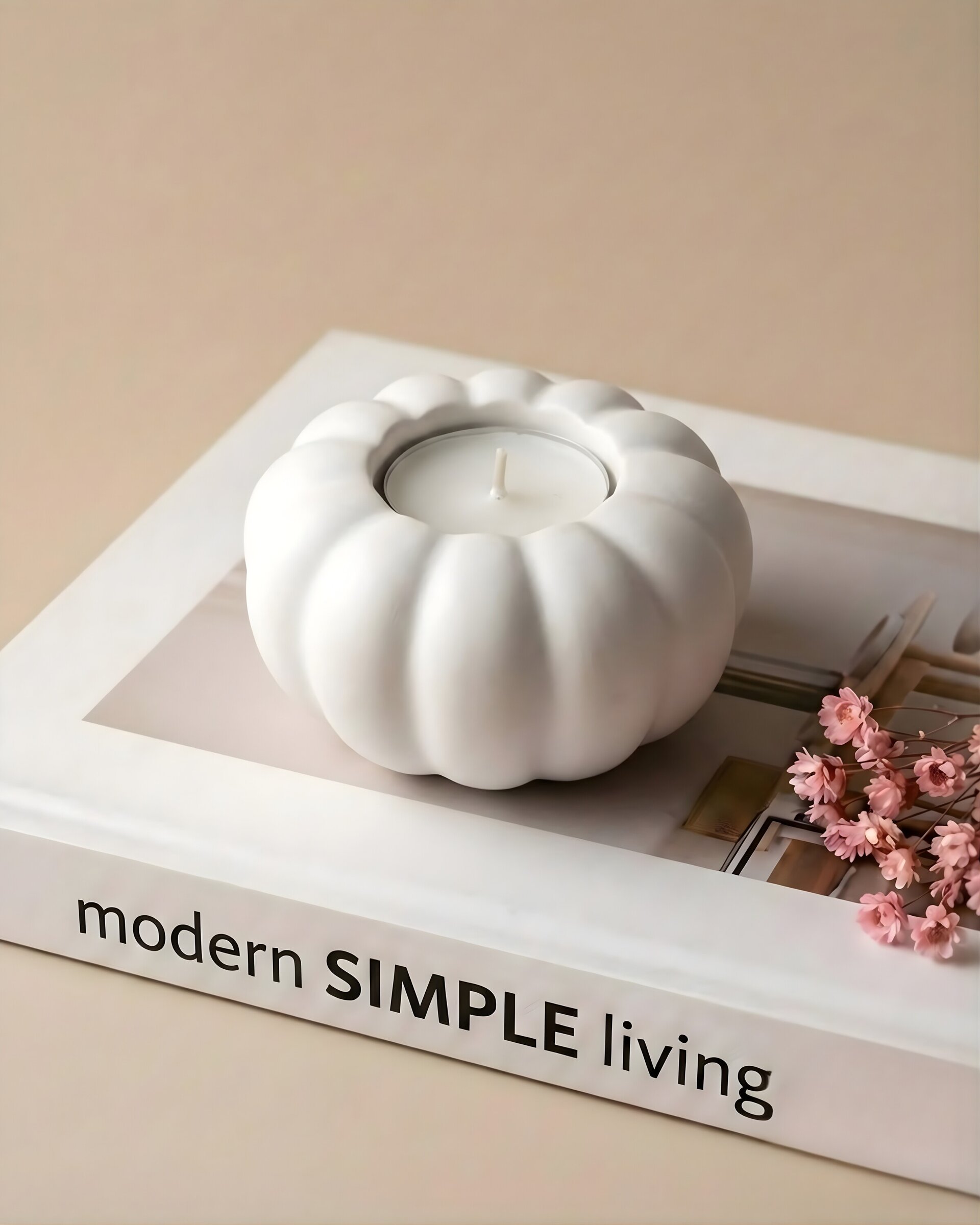 CALABAZA | Portavelas - 1