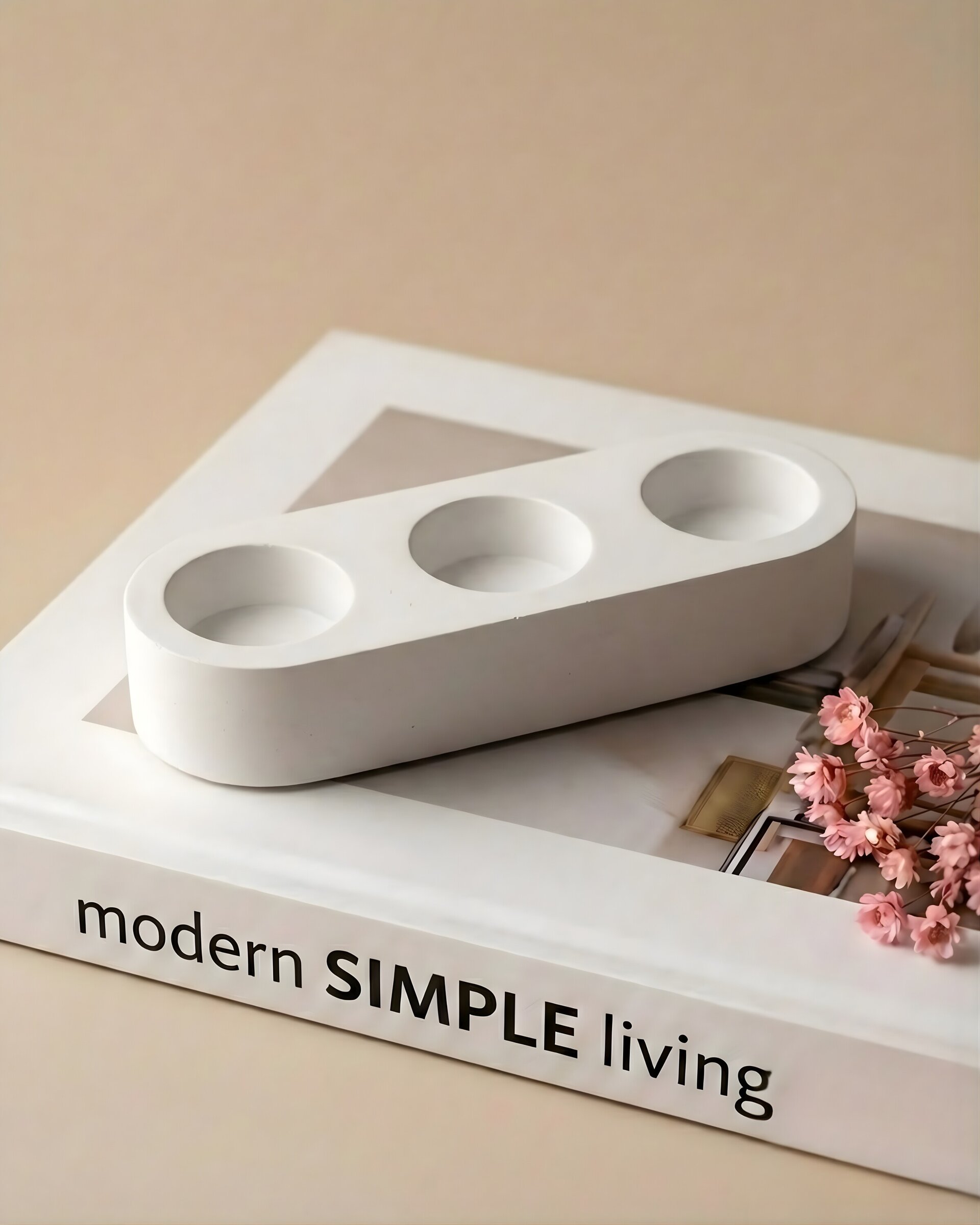 MINI TRES | Portavelas - 2