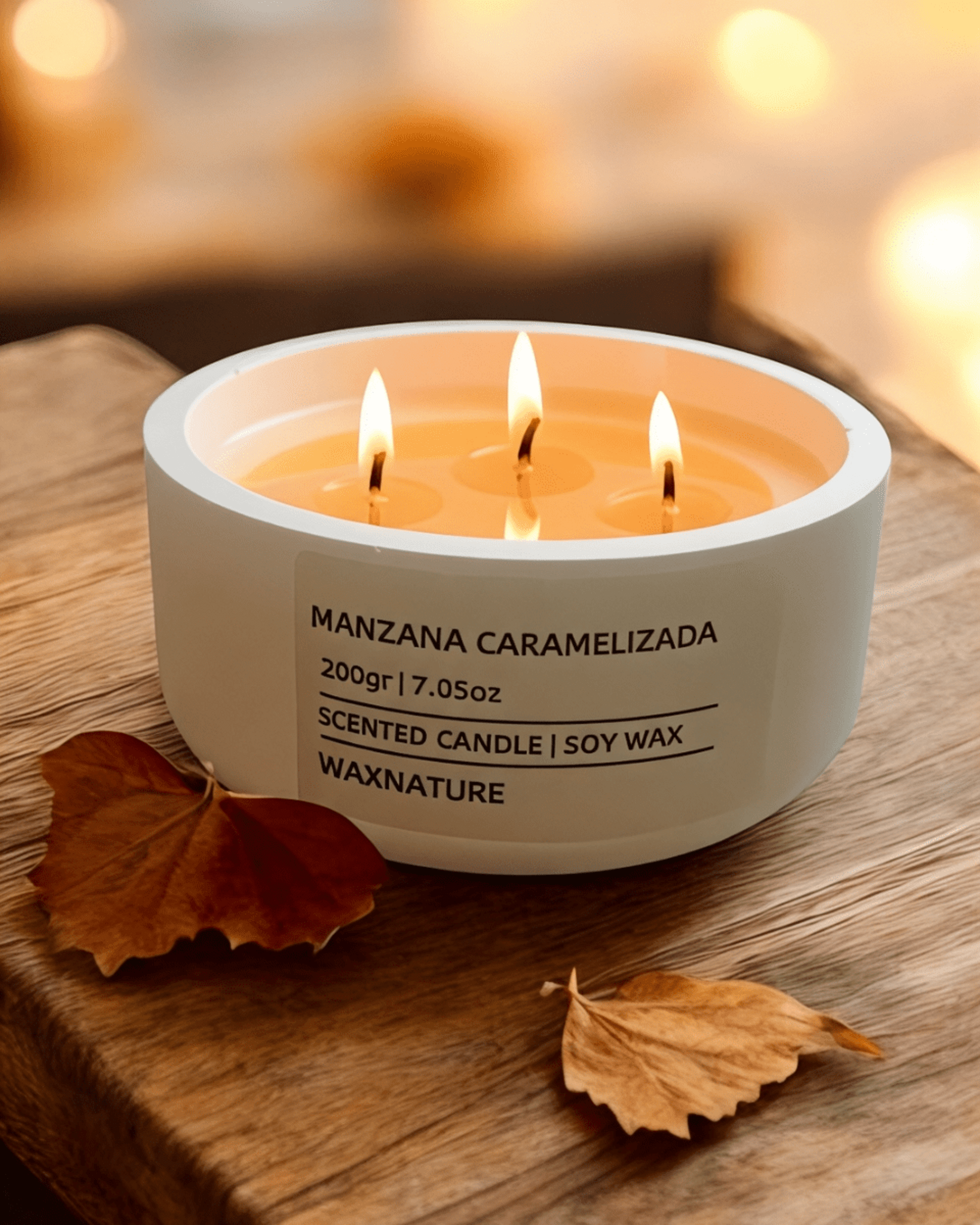 Vela Manzana Caramelizada - 2